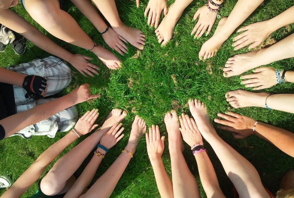 Piknik Pożyteczna Białołęka z udziałem policjantek z Komendy Rejonowej Policji Warszawa VI